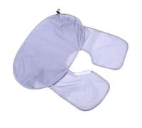 FONDOTIN Babero Para Barba Multiuso Gris Atrapabarbas, Delantal Duradero Para Hombre, Tamaño, Capa Para Afeitar y Recortar Barba En Casa y Peluquería