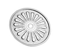 FONDOTIN Bandeja de Vapor Inoxidable Gruesa para Cocina Rejilla Práctica para Ollas y Vaporera Fácil de Limpiar y Almacenar para Cocinar al Vapor Pescado Verduras y Huevos