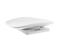 FONDOTIN Báscula Digital para Mascotas Práctica Báscula Electrónica para Perros y Gatos Capacidad de 10 Kg/22 LB Pantalla LED Herramienta Multifuncional para Mascotas y Alimentos