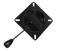 FONDOTIN Base de Silla de Acero Resistente con Placa Antivuelco Repuesto Profesional para Sillas de Oficina y Sillones Base Giratoria Segura y Duradera Compatible con Mecanismos de Control