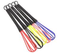 FONDOTIN Batidores de Plástico para Mezclar a Mano, 5 Piezas en Colores Aleatorios, Tamaño Pequeño (18,4 Cm), Agitadores para Teñir Cabello y Cocina, Herramienta Ligera Color Aleatorio