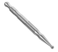 FONDOTIN Bolígrafo Manual de Metálico de Inoxidable 304 Diseño Doble Punta para Facial y Uso Terapéutico