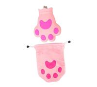 FONDOTIN Bolsa De Forma De Pata De Gato De Dibujos Animados Bolsa De Enfriamiento De Verano Recargable Para Uso Picnic Camping y Fiestas