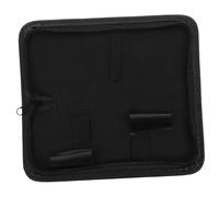 FONDOTIN Bolsa Profesional para Tijeras de Peluquero Resistente de y PU Capacidad para Tijeras Peine y Clips Bolso de Mano para Barbería y Salón de Cabello Compacto