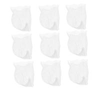 FONDOTIN Bolsas de Malla para Comestibles 50 Cm Nylon Resistente Reutilizables Multifunción para Almacenar Mariscos y Cangrejos en Cocina y Supermercado Paquete 100 Unidades