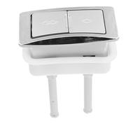 FONDOTIN Botón de Doble Descarga para Inodoro Pulsador de Cisterna Resistente y Compacto Botón de Reemplazo para Tapa Wc Accesorio Duradero para Baño Color Aleatorio Color Aleatorio