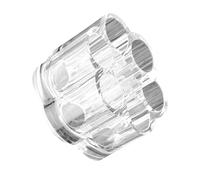 FONDOTIN Caja Almacenamiento Cosméticos Transparente de Acrílico Organizador Cilíndrico para Lápices Labiales y Brillo de Labios Portalápices Multifuncional para Escritorio 1 Unidad