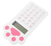 FONDOTIN Calculadora Solar Pequeña y Portátil con Diseño de Dibujos Animados Tacto Cómodo para Estudiantes y Uso Oficina Ligera y Fácil de Llevar Bolso o Mochila