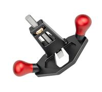 FONDOTIN Cepilladora Manual para Carpintería Ajustable con Limitador de Profundidad, Cepillo Biselador Pequeño para Madera, Herramienta Portátil para Biselar, Ranurar y Cantos Precisos