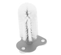 FONDOTIN Cepillo para Tortugas con Ventosa Multifuncional para Limpieza y Masaje de Caparazón Cerdas Suaves para Eliminar Piel Muerta y Suciedad Accesorio para Acuario y Salud del Reptil