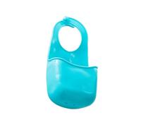 FONDOTIN Cesto Colgante para Fregadero de Cocina y Baño Soporte de Esponja de Organizador de Drenaje con Diseño Almacenamiento para Estropajos y Esponjas Azul