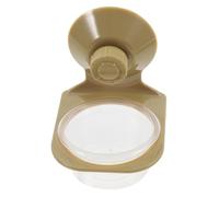 FONDOTIN Comedero para Reptiles Ventosa, Bol Grande y Resistente, Plástico Duradero, Tamaño Amplio, Adecuado para Terrarios y Tortugas, Accesible para Mascotas Pequeñas y Geckos