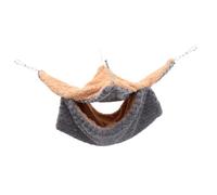FONDOTIN cómoda Hamaca Chinchilla Jaula de Hamster Cama Preciosa Hamaca de hámster Adorable Cama Chinchilla Hamaca Colgante para hámster cálido escondite de hámster algodón