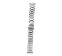FONDOTIN Correa Metálica de Acero Inoxidable para Sense Pulsera Elegante y Ligera Diseño de Eslabones Triple para Diario y Ocasiones Especiales