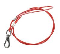 FONDOTIN Correa para Perro Antimordeduras Cuerda De Acero Inoxidable Traje para Mascotas Ligera y Resistente La Masticación para Paseos y Entrenamiento De Perros Pequeños