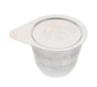 FONDOTIN Crisol de Laboratorio de Hierro Resistente al Calor 50 Ml con Tapa Crisol de Fusión para Industria Química y Farmacéutica Duradera para Experimentos Científicos