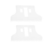 FONDOTIN Cuchillas de Cerámica para Cortapelos 2 Piezas Repuesto para Máquina de Cortar Pelo Dentadas Tamaño Pequeño Compatibles Recortadoras Profesionales Uso en Peluquería y Hogar