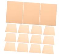 FONDOTIN de Piel de Práctica para Tatuar de Silicona Reutilizable 15 Hojas Color Caqui, Portátil y Adecuado para Técnicas de Belleza y Práctica de Tatuajes