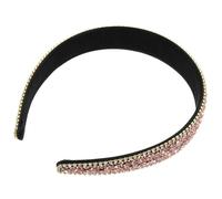 FONDOTIN Diadema Anti-deslizante Con Cristales Brillantes Para Mujer Diadema De Pedrería Elegante Para Bodas Fiesta y Uso Diario Banda Decorativa De Pelo Para Novias y Chicas