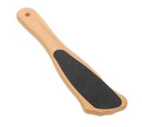 FONDOTIN Doble Cara para Pies con Mango de Madera Ergonómico de Lija para Eliminar Piel Muerta Cuidado para Durezas y Callos Herramienta para Pies Suaves y Renovados