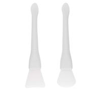 FONDOTIN Espátulas de Silicona para Cera 2 Unidades Tamaño Pequeño Resistentes al Calor para Manualidades y Sellado de Lacre Herramientas de Limpieza para Artistas y Bricolaje