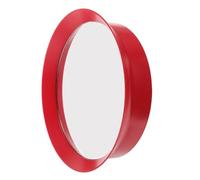 FONDOTIN Espejo Convexo de Pared Redondo 314 CM Color Ancla Rojo Gran Angular para Decoración de Sala y Dormitorio Espejo Reflectante Creativo para Interiores y Seguridad