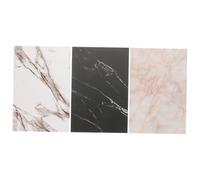 FONDOTIN Fondos de Fotografía de Mármol 3 Piezas para Productos Alimentos y Cosméticos Tableros Resistentes y Ligeros para Estudio Fotográfico Profesional y Decoración Doméstica