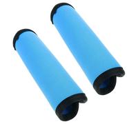 FONDOTIN Funda Antideslizante para Barra de Dominadas de Neopreno Diseño Desmontable y Agarre Seguro, 2 Piezas para Accesorios de Gimnasio y Entrenamiento