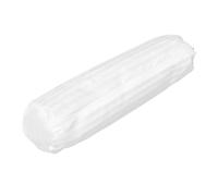 FONDOTIN Funda de Almohada Cilíndrica de 20x90 Cm, con Cremallera Desmontable, Tejido Transpirable Suave Tipo Seda, para Cuello, Cama y Viajes, Funda Decorativa y Protectora para Cojines