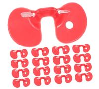 FONDOTIN Gafas Antipicoteo Color Aleatorio de Plástico Rojo para Pollos 100 y Protección contra Conflictos Superficie Lisa y Material Seguro Ideales para Granja