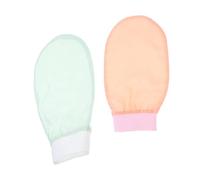 FONDOTIN Guantes Exfoliantes para Baño Reutilizables Manoplas Suaves para Limpieza Corporal Ligera Exfoliación Efectiva para Piernas Brazos y Pecho para Ducha Casa Hotel y Dormitorio