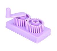 FONDOTIN Herramienta de Quilling para Papel de Plástico Duradero, Prensadora Manual de Pliegues y Ondas, Tamaño Pequeño y Portátil para Manualidades DIY y Filigrana Creativa