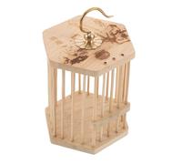 FONDOTIN Jaula Hexagonal para Insectos de Bambú Gancho de Cobre Diámetro 75 CM y Altura 95 CM Jaula de Observación y Cría Ventilada para Grillos y Otros Insectos Hábitat Adecuado