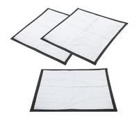 FONDOTIN Juego de 3 Almohadillas Térmicas para Reptiles 30X30 CM Película Reflectante para Terrarios Manta Calefactora Pequeña para Serpientes Tortugas y Ranas Calentador Seguro