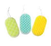 FONDOTIN Juego De 3 Esponjas De Baño Cuerda, Esponjas Exfoliantes Para Cuerpo Que Generan Abundante Espuma, Ideales Para Limpieza y Relajación Después Del Trabajo, Aptas Para Mujeres y Homb