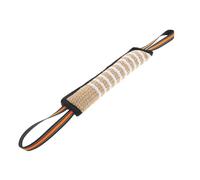 FONDOTIN Juguete Interactivo para Perros Resistente para Entrenamiento y Limpieza Dental con Asas Estimula Instinto de Morder y Encías Color Negro