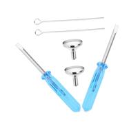 FONDOTIN Kit De Embudo De Acero Inoxidable para Rellenar Urnas Mini Juego De Embudos para Urnas De Cremación