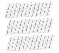 FONDOTIN Kit De Estampación De Cejas 100 Unidades Tamaño Pequeño Regla Medidora De Cejas Marcador Para Mujeres Herramientas Prácticas Maquillaje