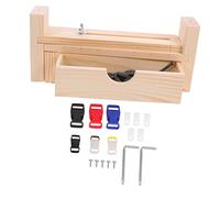 FONDOTIN Kit de Herramienta DIY para Pulseras de Madera Máquina de Resistente y Fácil de Usar Accesorio Práctico para Manualidades para Tejer y Crear Joyería Artesanal