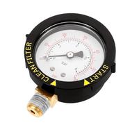 FONDOTIN Manómetro de Piscina 60Psi para Filtro de Agua Medidor de Presión de Agua de 1/4 Npt Portátil y Práctico para y para Spas y