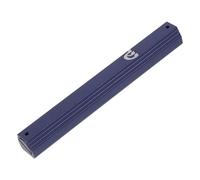 FONDOTIN Mezuzá Metálica Decorativa para Puerta De Entrada 12,5 Cm Azul con Pergamino Tradicional Símbolo De Bendición Judía para Decoración del Hogar y Exteriores