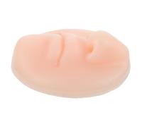 FONDOTIN Modelo de Nariz para Piercing de Silicona Realista Práctica de Perforación de Boca y Nariz Molde Flexible para Enseñanza y Exhibición Parte Corporal Simulada para Formación
