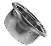 FONDOTIN Olla Interior para Olla Eléctrica De 4 litros Acero Inoxidable 304 para Cocinar Arroz y Pasteles En Cocina Doméstica