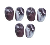 FONDOTIN Orejeras Impermeables Para Teñir El Cabello De Silicona Reutilizables 6 Piezas Tamaño Estándar Para Peluquería y Protección Auditiva Profesional