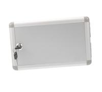 FONDOTIN Organizador De Llaves De Pared 16 Puestos Diseño Montado Pared Caja De Seguridad para Llaves Soporte Resistente para Oficina Hogar Administración