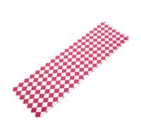 FONDOTIN Paleta Acrílica para Teñir el Cabello 40 X 12 Cm Color Rojo Transparente Tablero para Mechas y Accesorios para Peluquería Profesional, Herramienta para Balayage y Foiling