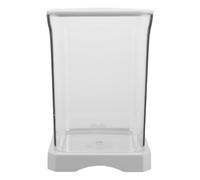 FONDOTIN Pecera Rectangular Pequeña para Escritorio de Oficina, Acuario Ecológico Transparente de 17,5 X 14,3 Cm para Peces Betta y Peces de Colores, Tanque Compacto de Plástico