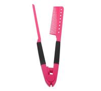FONDOTIN Peine Alisador en Forma de V Profesional Tecnología Térmica para Cabello Liso y Estilizado, Adecuado para Uso Hogar