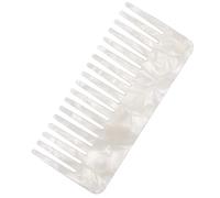 FONDOTIN Peine Antiestático de Acetato Cabello Peine Elegante de Dientes Anchos 1 para Tipo de Cabello Hogar