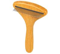 FONDOTIN Peine Para Perros y Gatos Con Dientes Finos Para Deshacer y Eliminar Pelo Suelto Peine De Aseo y Masaje Para Pelo Mediano Ligero y Portátil Para Mascotas Saludables